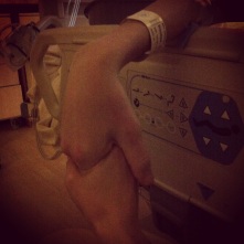 Holding Hands in ICU